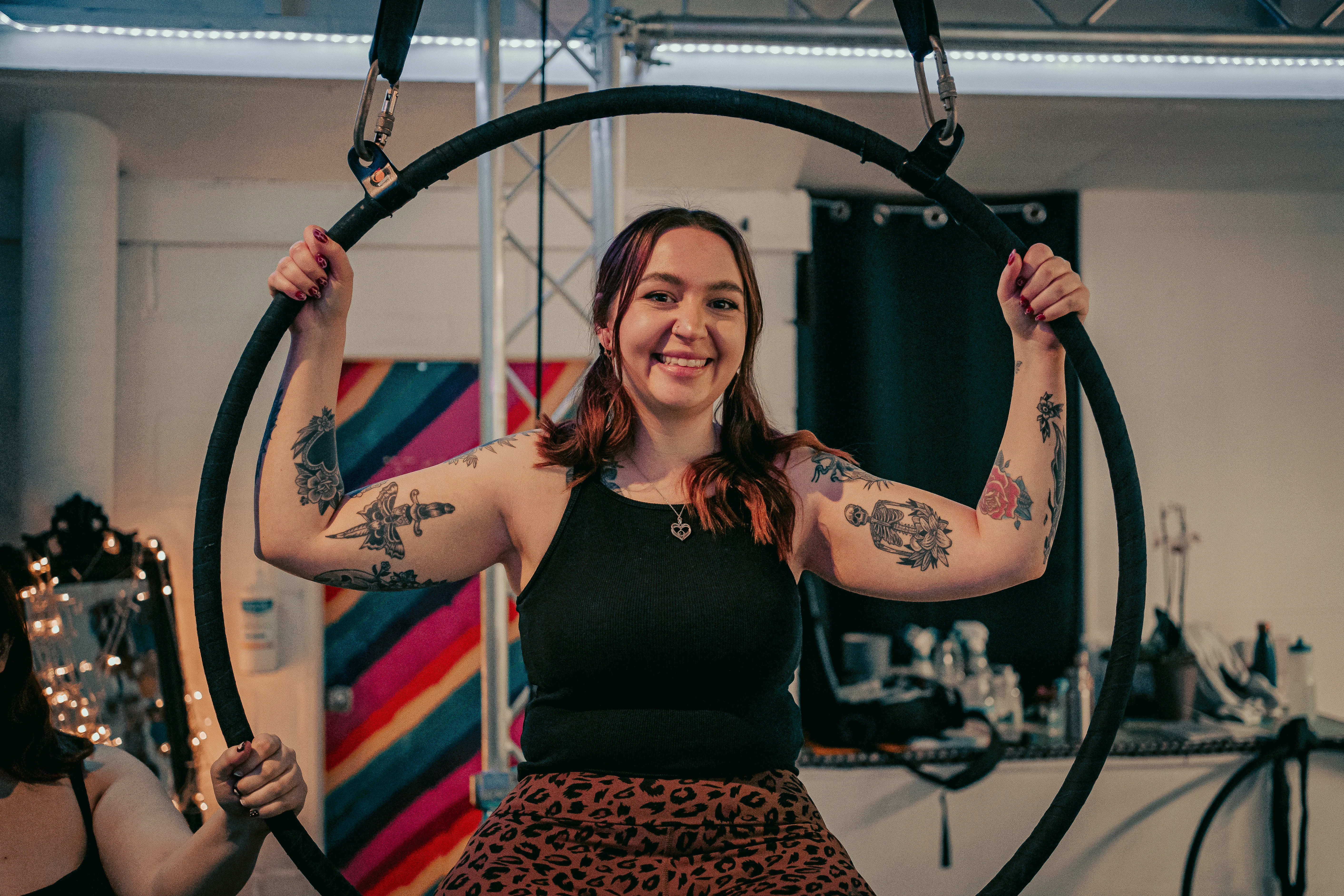 Confident woman after completing programme